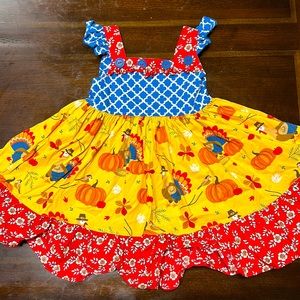 Eleanor Rose Thanksgiving Turkey Dress